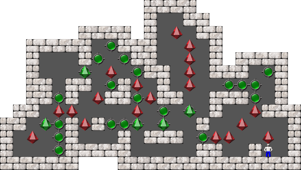 Sokoban Thinking Rabbit Arranged level 246